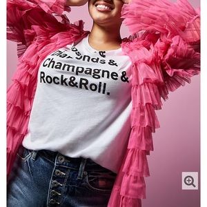 ISO Pink Ruffle Kimono